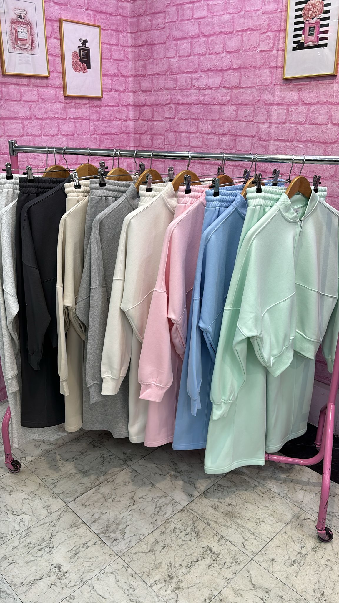 Bomber Jacket & Wide Leg Joggers