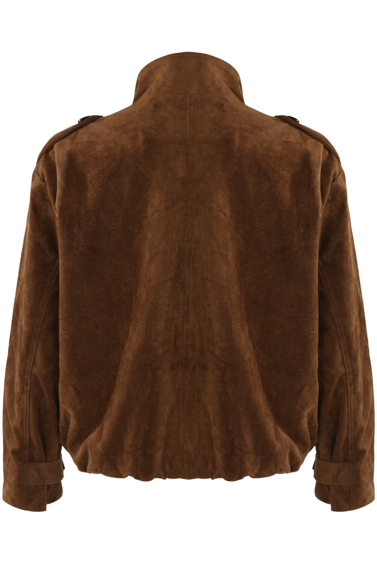 Suede Double Breasted Jacket