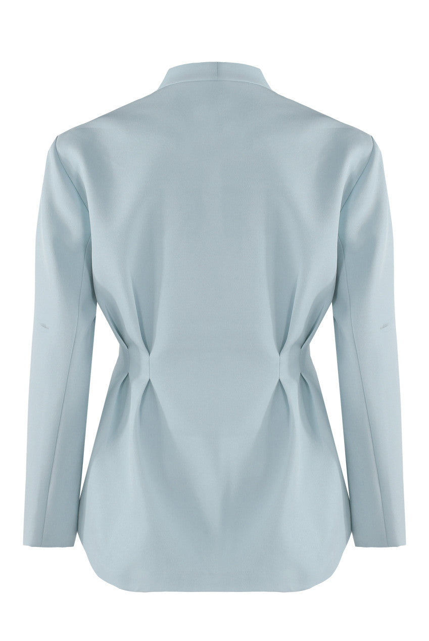Pleated Waist Hourglass Blazer