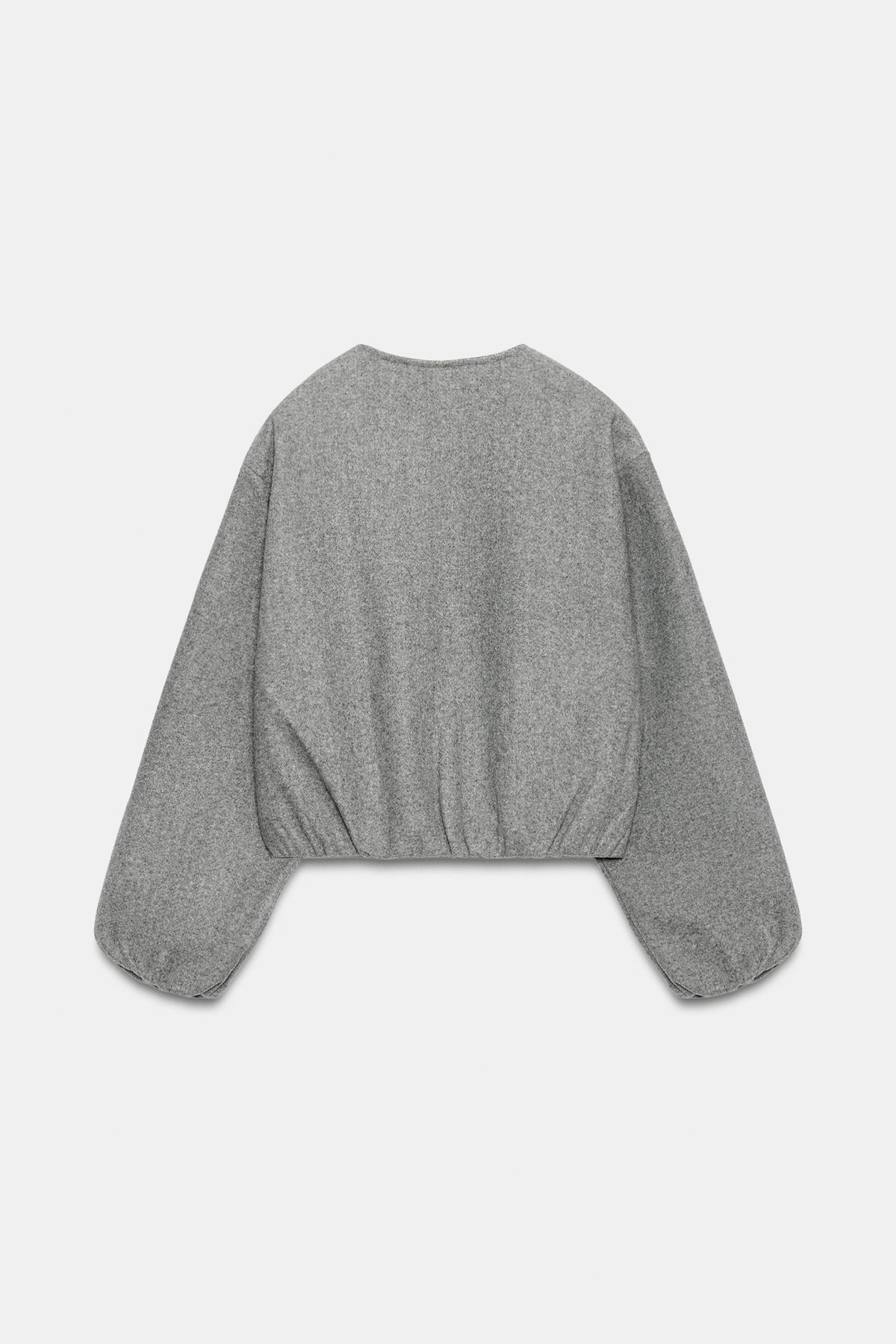 Zara Inspired Wool Bomber Jacket