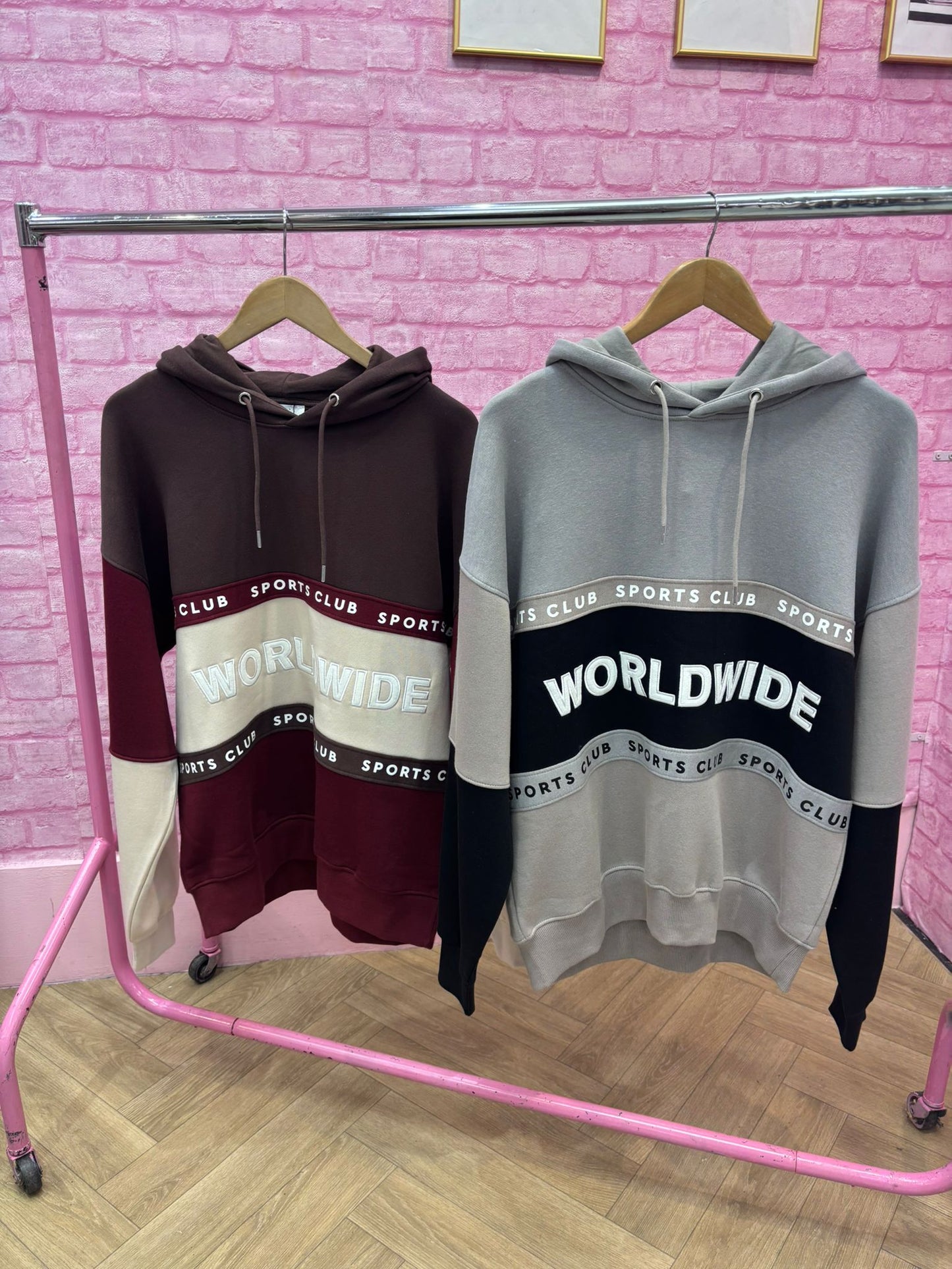 Contrast Hoodie