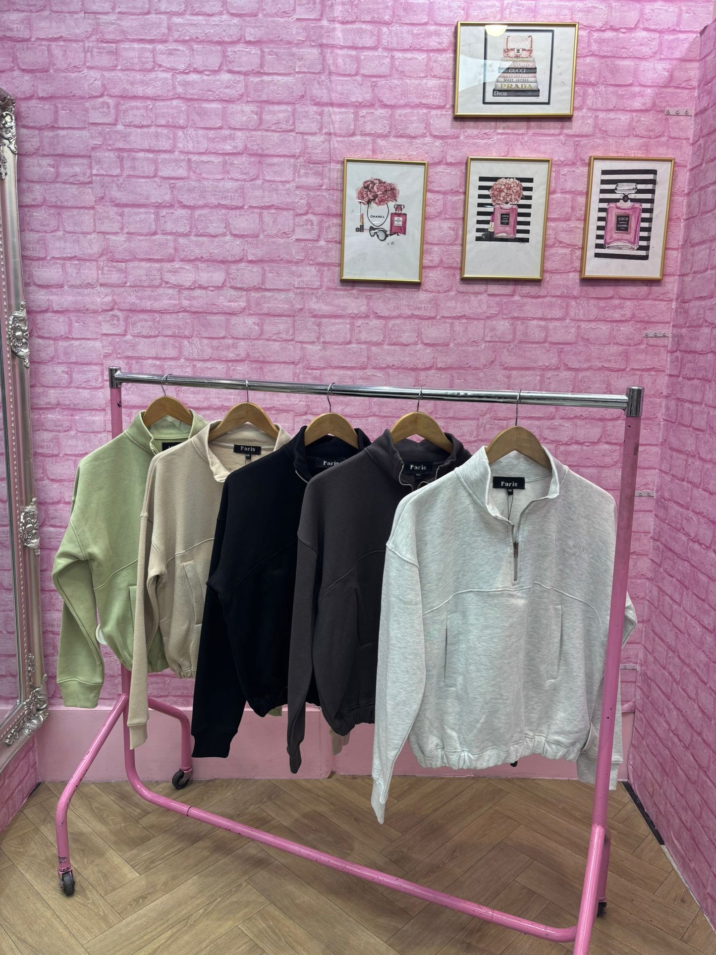 Santa Monica Half Zip Sweat