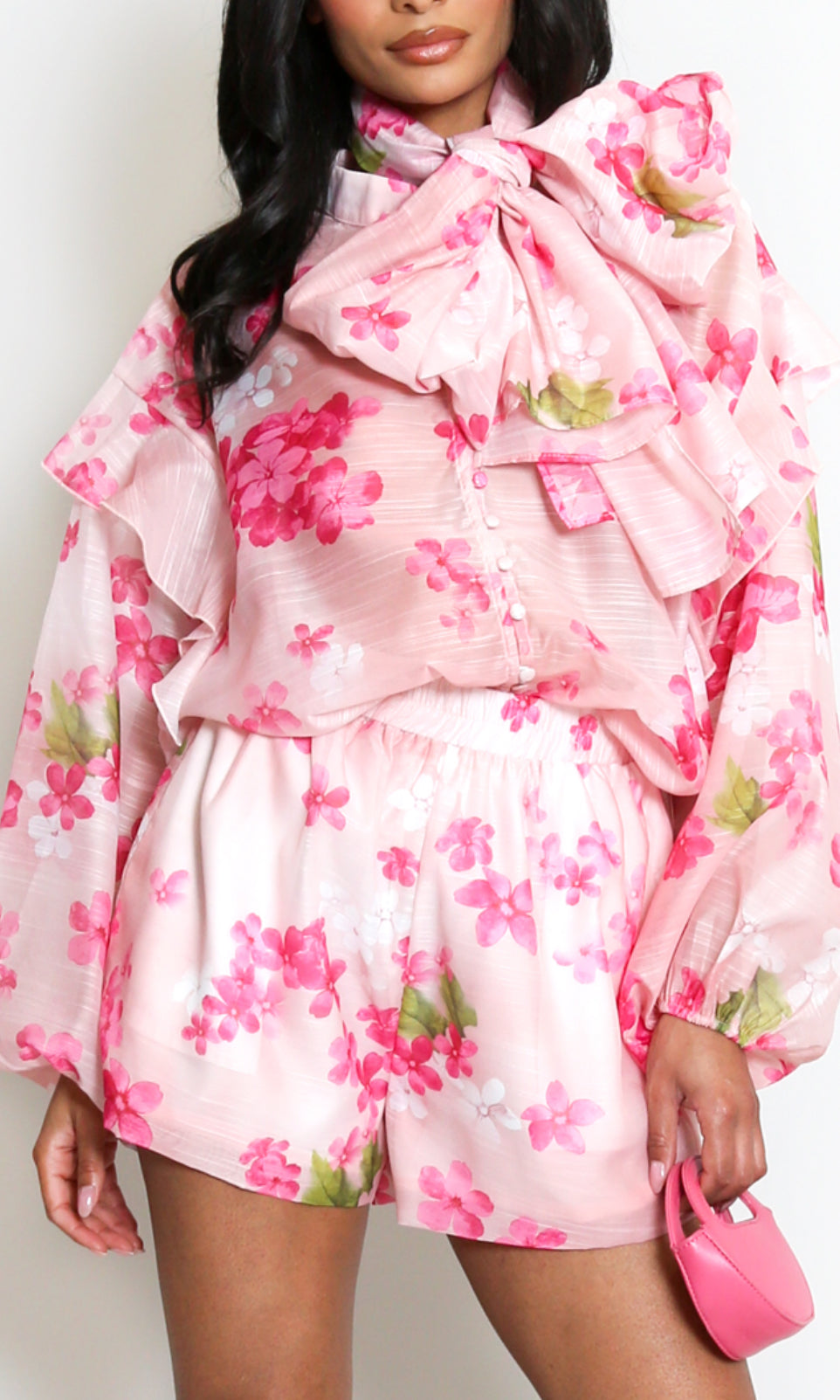 Floral Bow Co-Ord