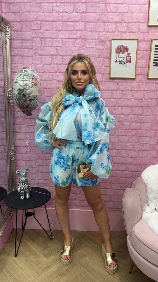 Floral Bow Co-Ord