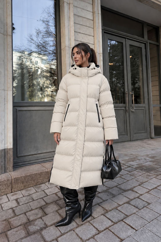 Amelia Longline Padded Coat