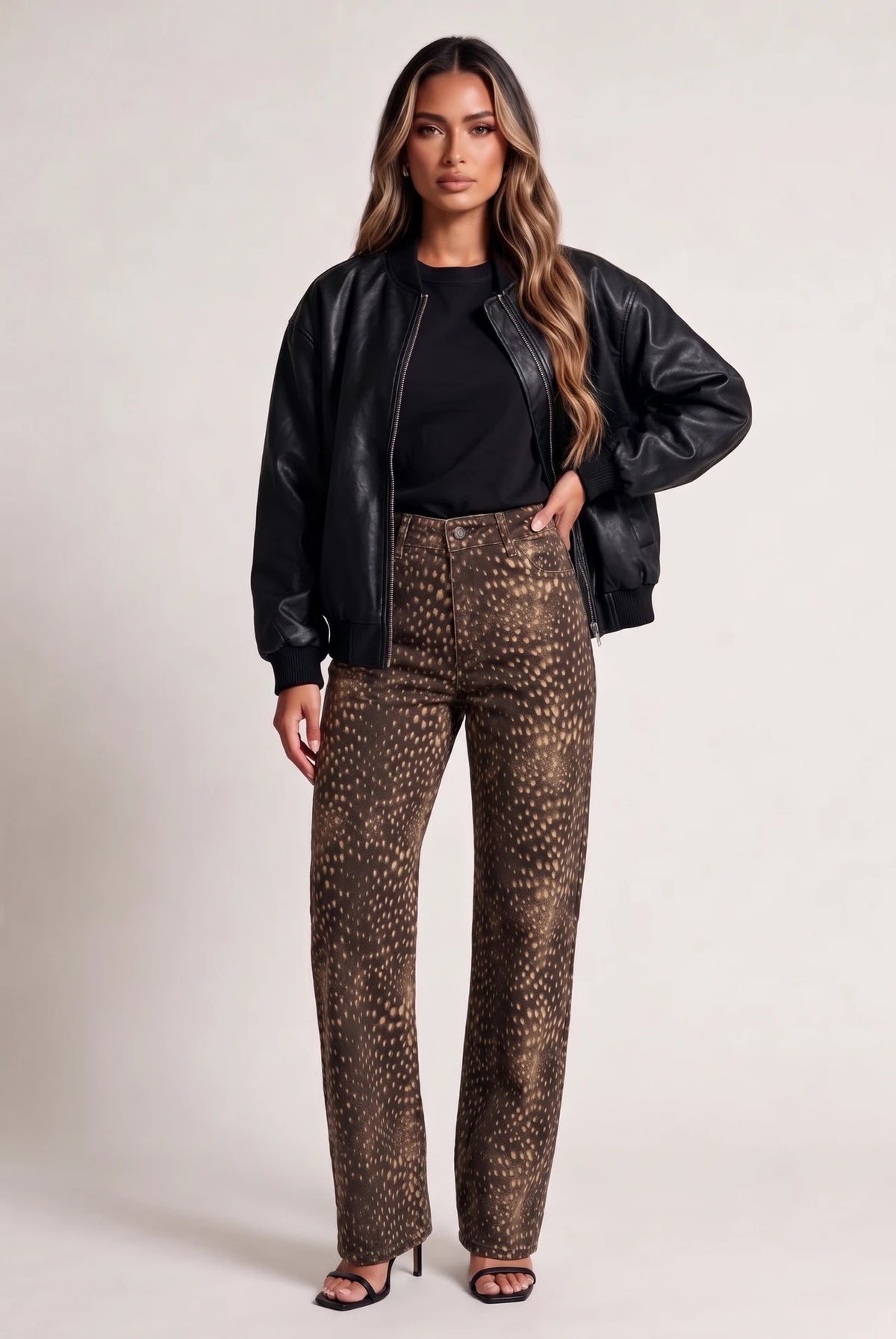 Bambi Straight Leg Denim Jeans