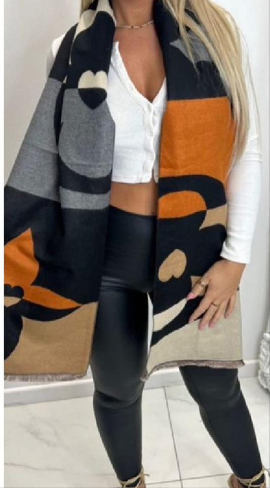 Designer Inspired Contradt Scarf