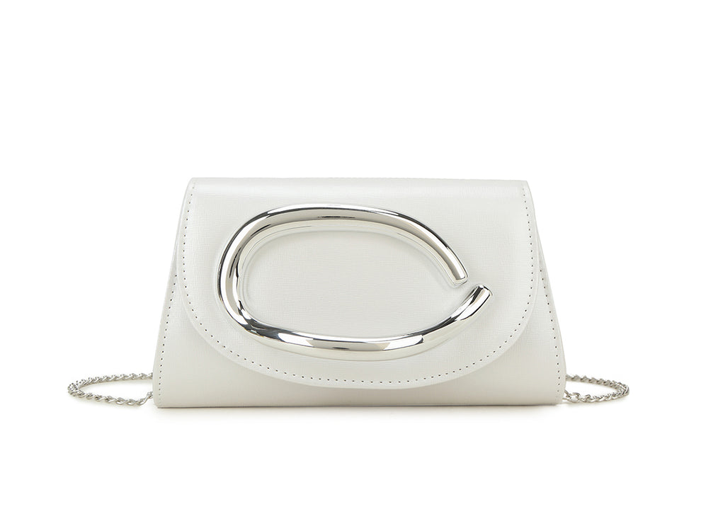Buckle Detail Hand Bag