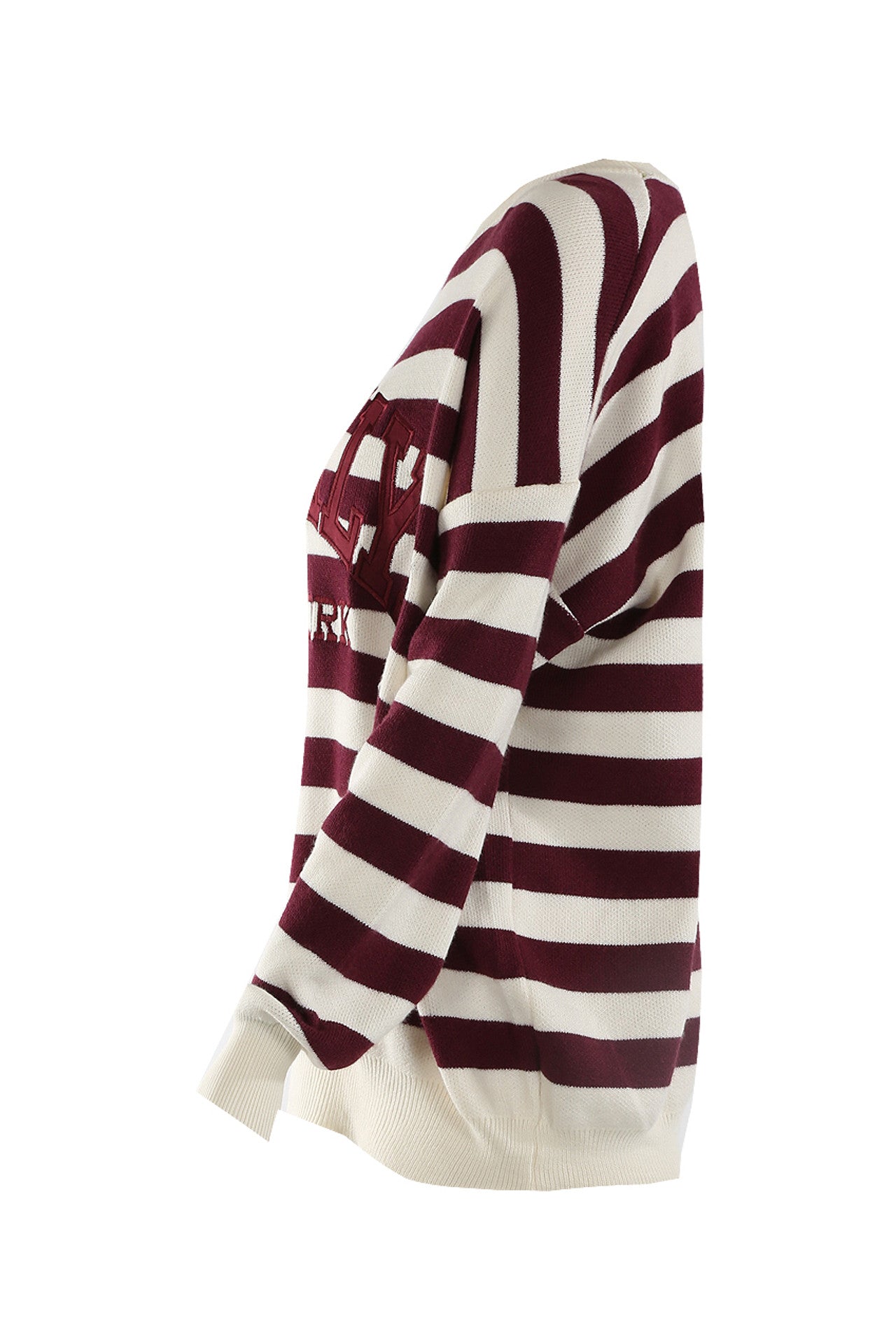 Brooklyn Stripe Oversized Jumper