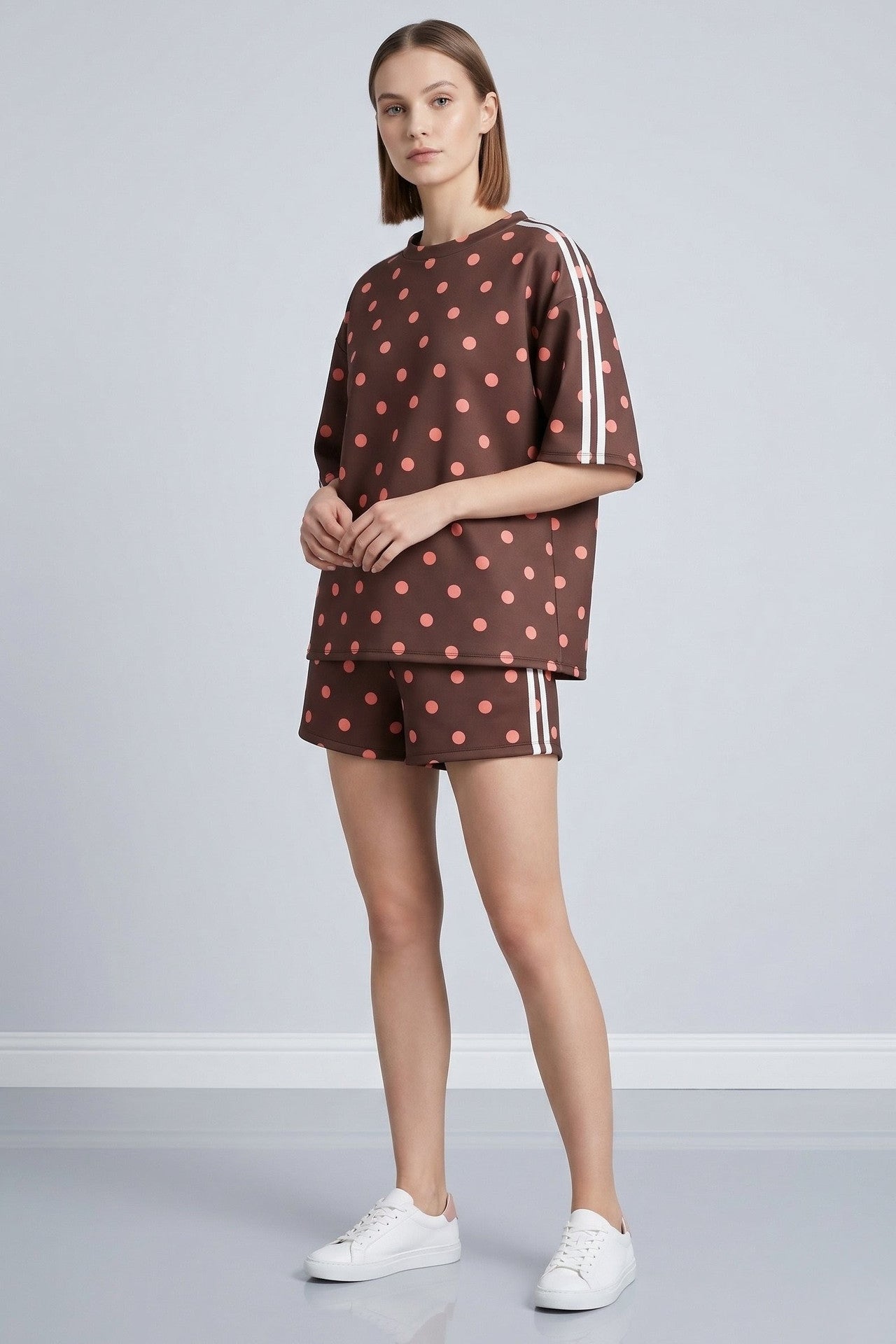 Polkadot Top & Shorts Co-ord Set