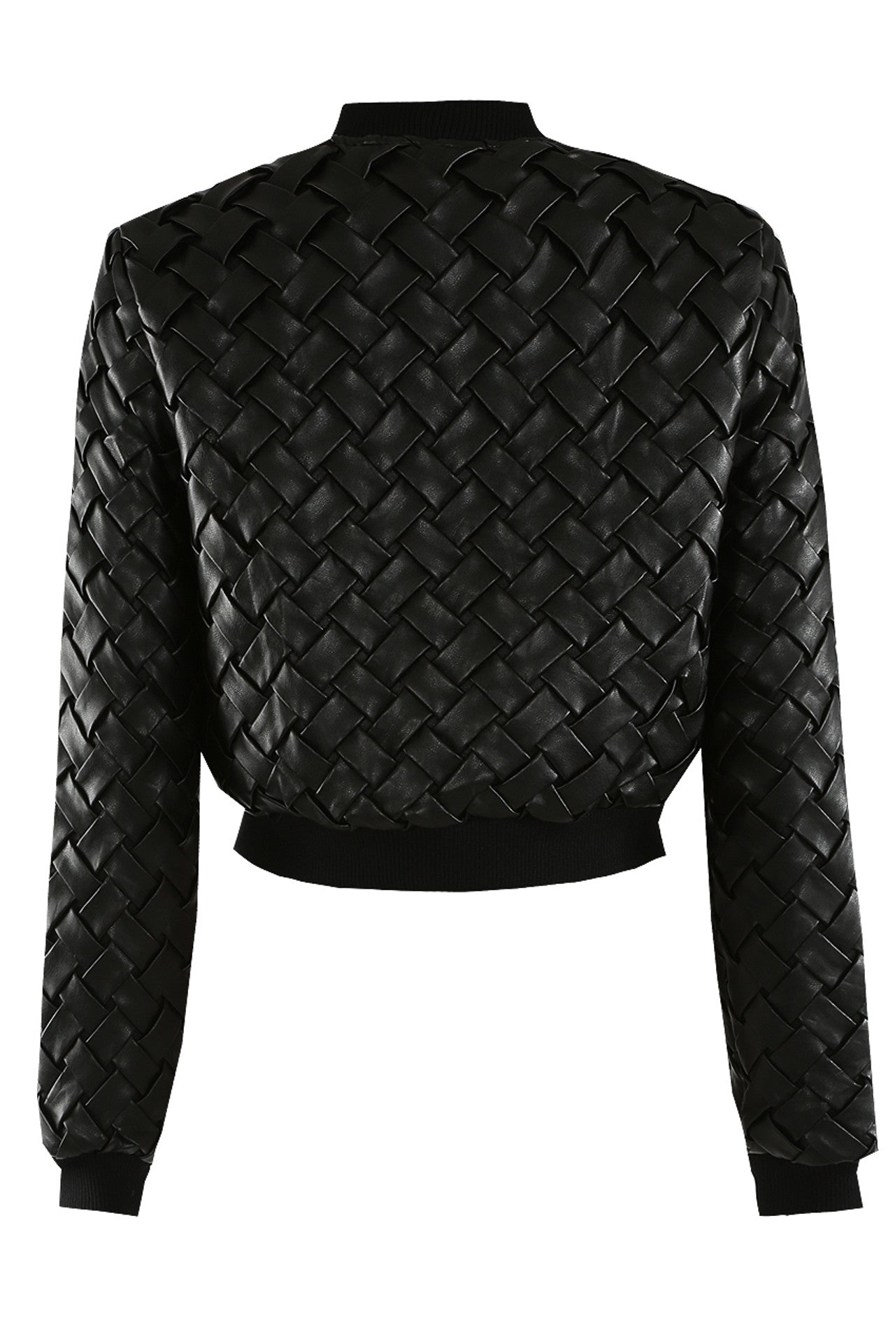 Designer Inspired Woven Bomber Jacket