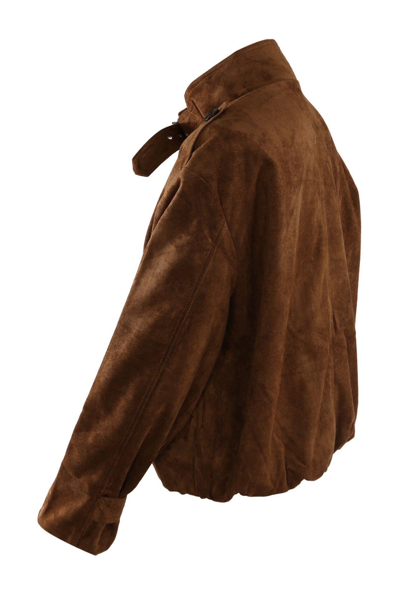 Suede Double Breasted Jacket