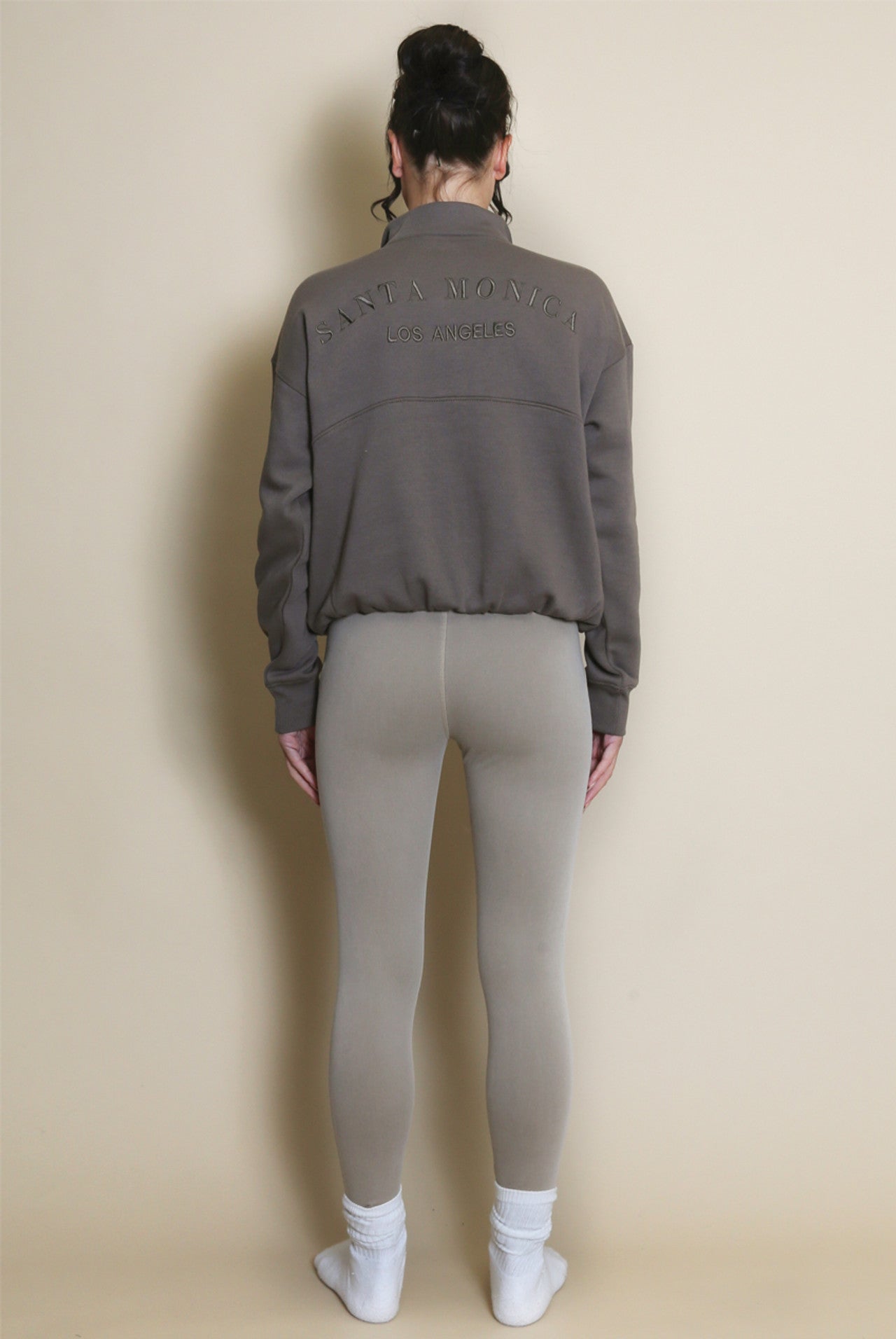 Santa Monica Half Zip Sweat