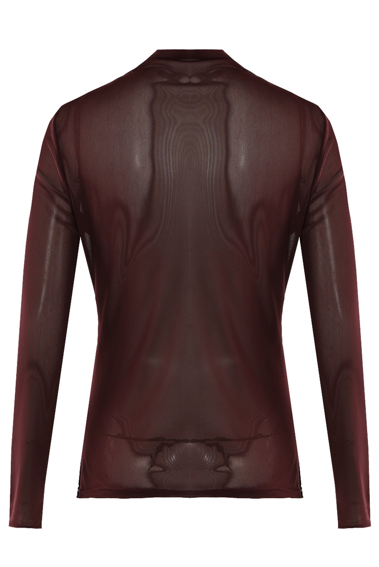 Mesh Long Sleeve Sequin Top