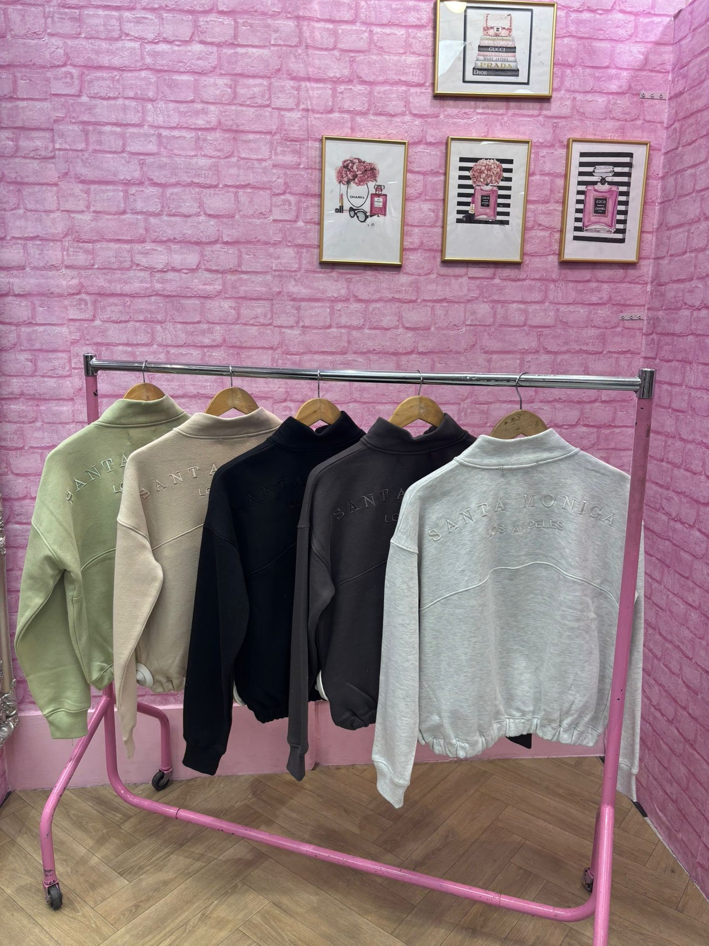 Santa Monica Half Zip Sweat