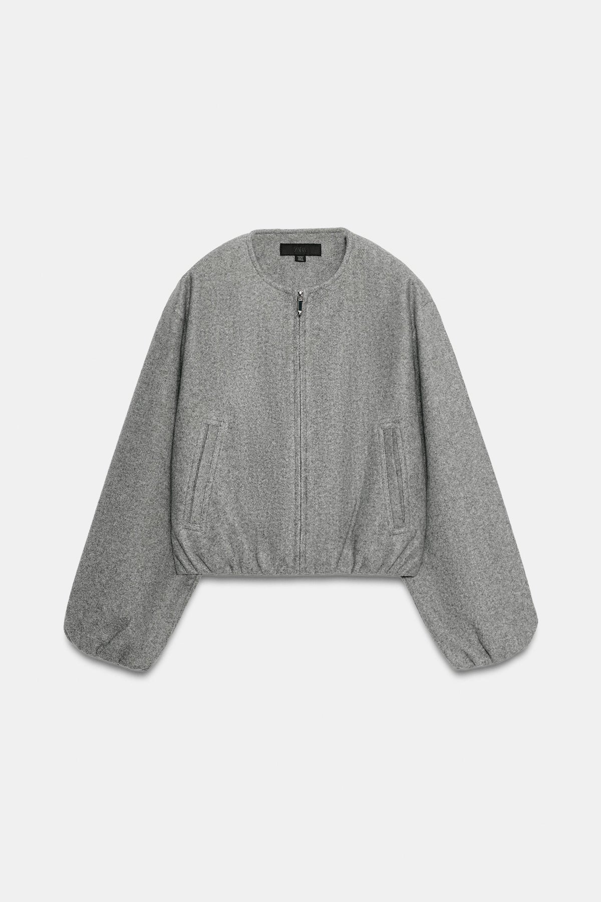Zara Inspired Wool Bomber Jacket