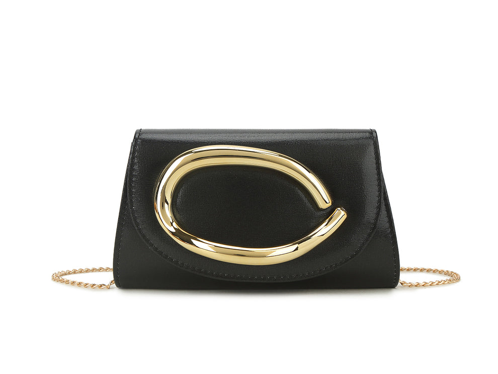 Buckle Detail Hand Bag