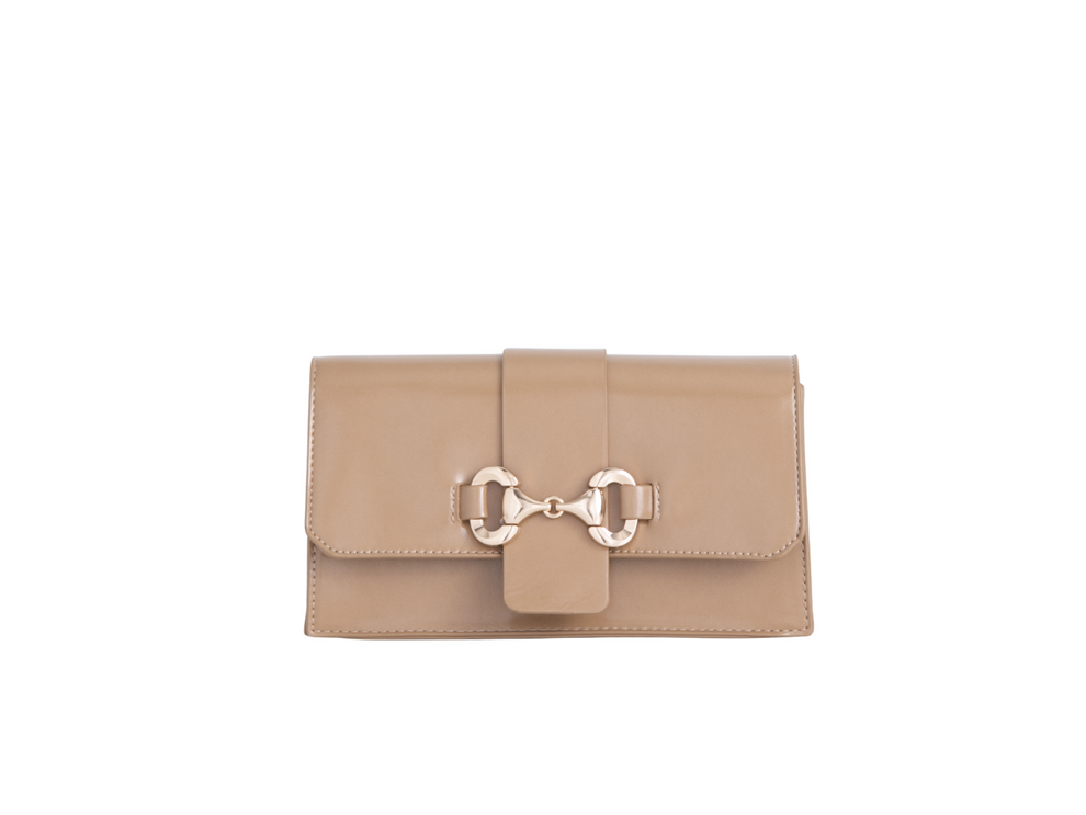 Solenne Gold Detail Handbag