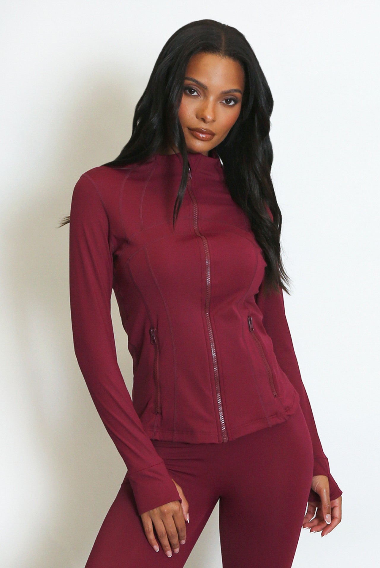 Sculpted Designer Inspired Gym Set (Jacket & Leggings)