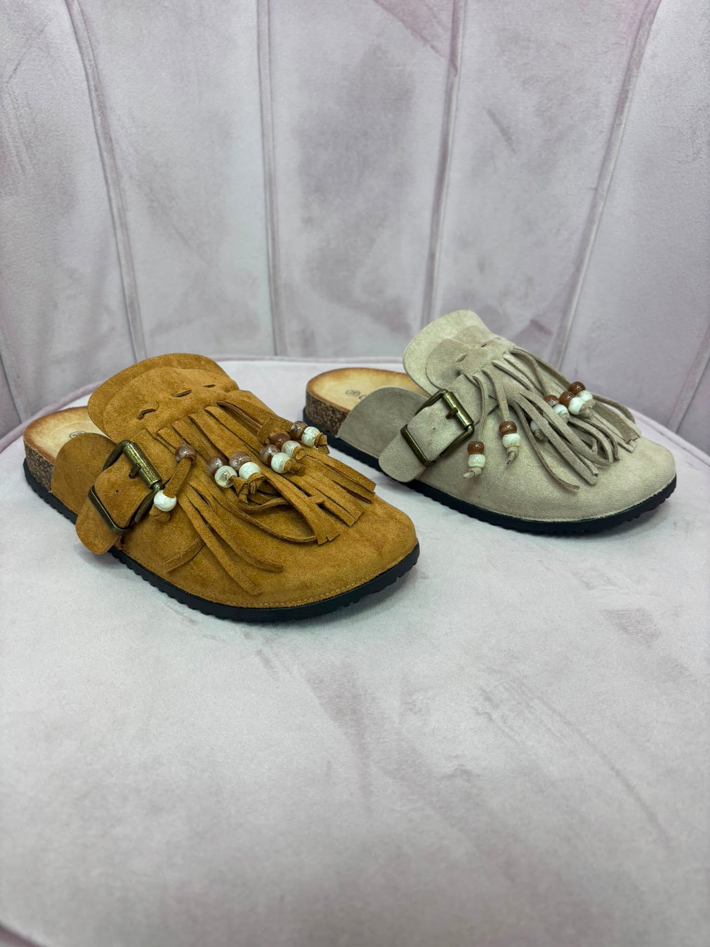 Suede Serenity Sandal
