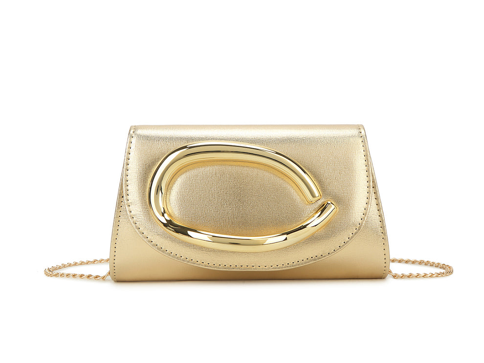 Buckle Detail Hand Bag