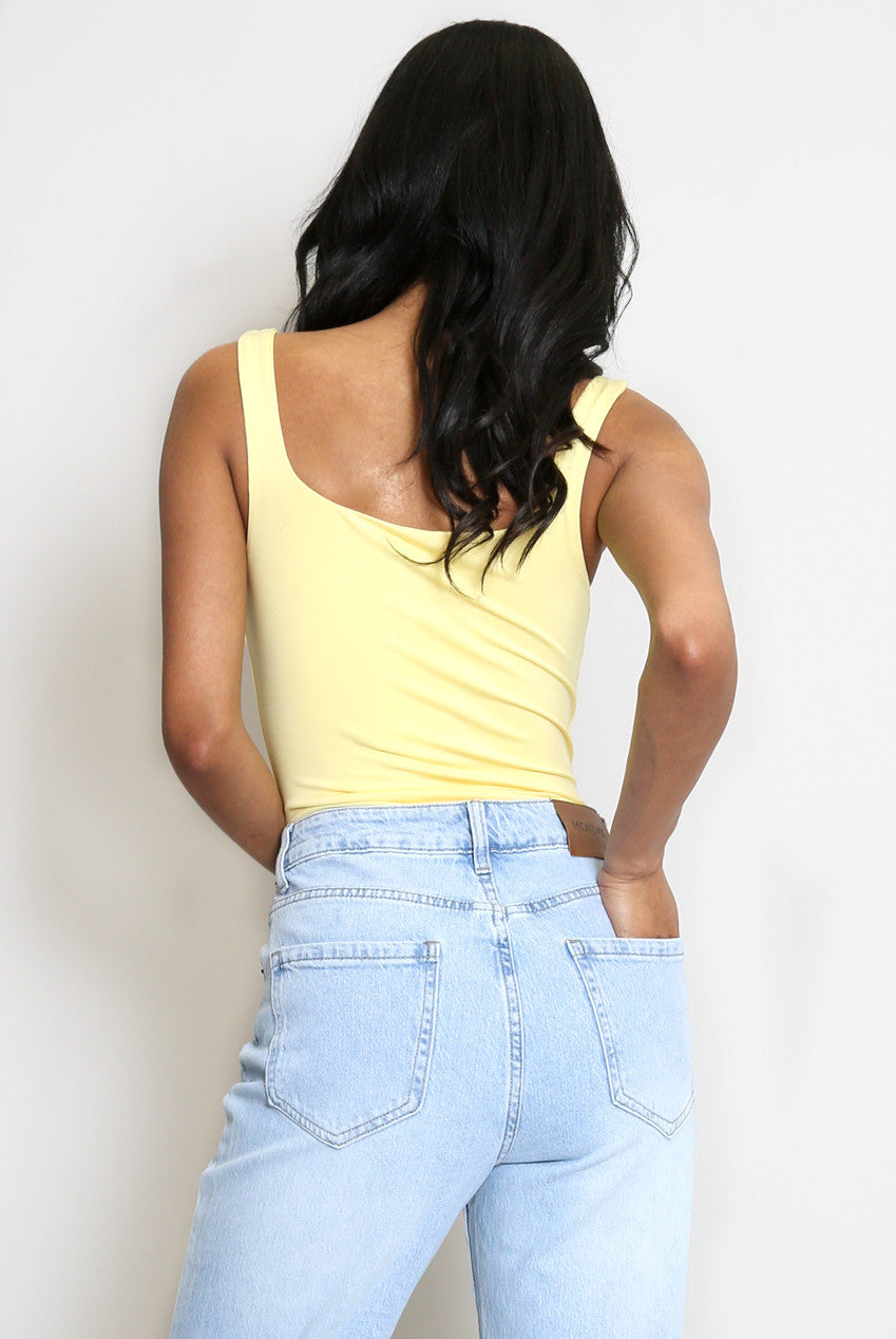 Square Neck Basic Bodysuit