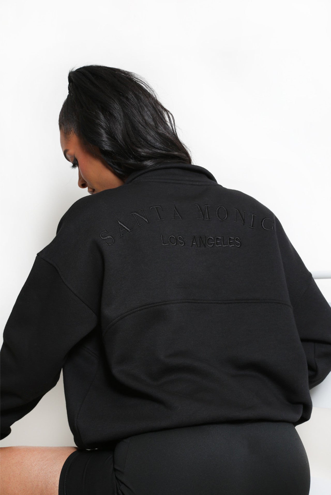 Santa Monica Half Zip Sweat