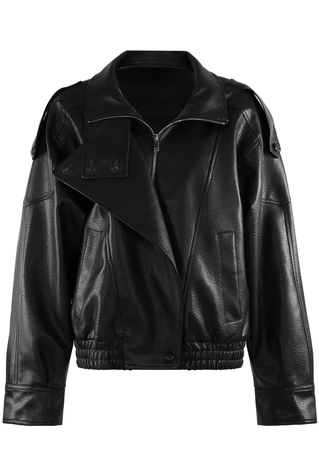 Designer Inspired PU Leather Jacket