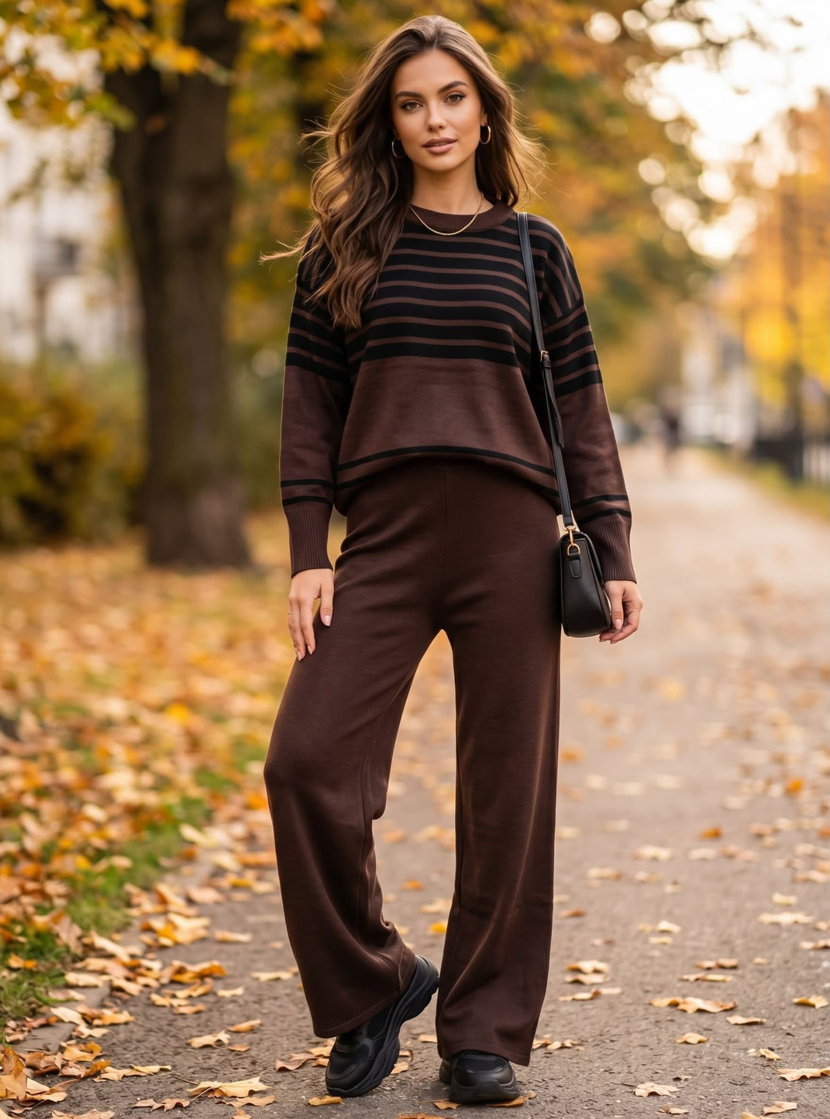 Stripe Lougewear Suit