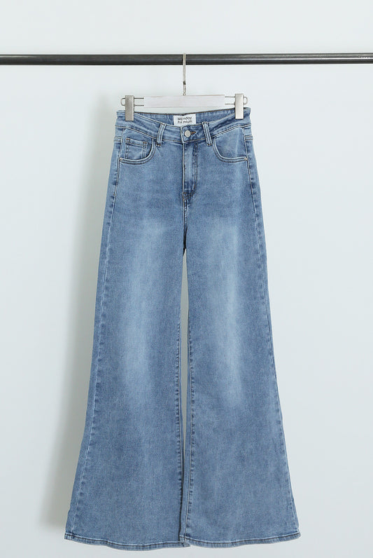 Wide Leg Bell Bottom Jeans
